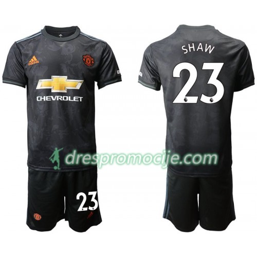 Manchester United Dres Shaw 23 Dječji Treći 2019/20 Kratkih Rukava Manchester United Dres Shaw 23 Dječji Treći 2019/20 Kratkih Rukava